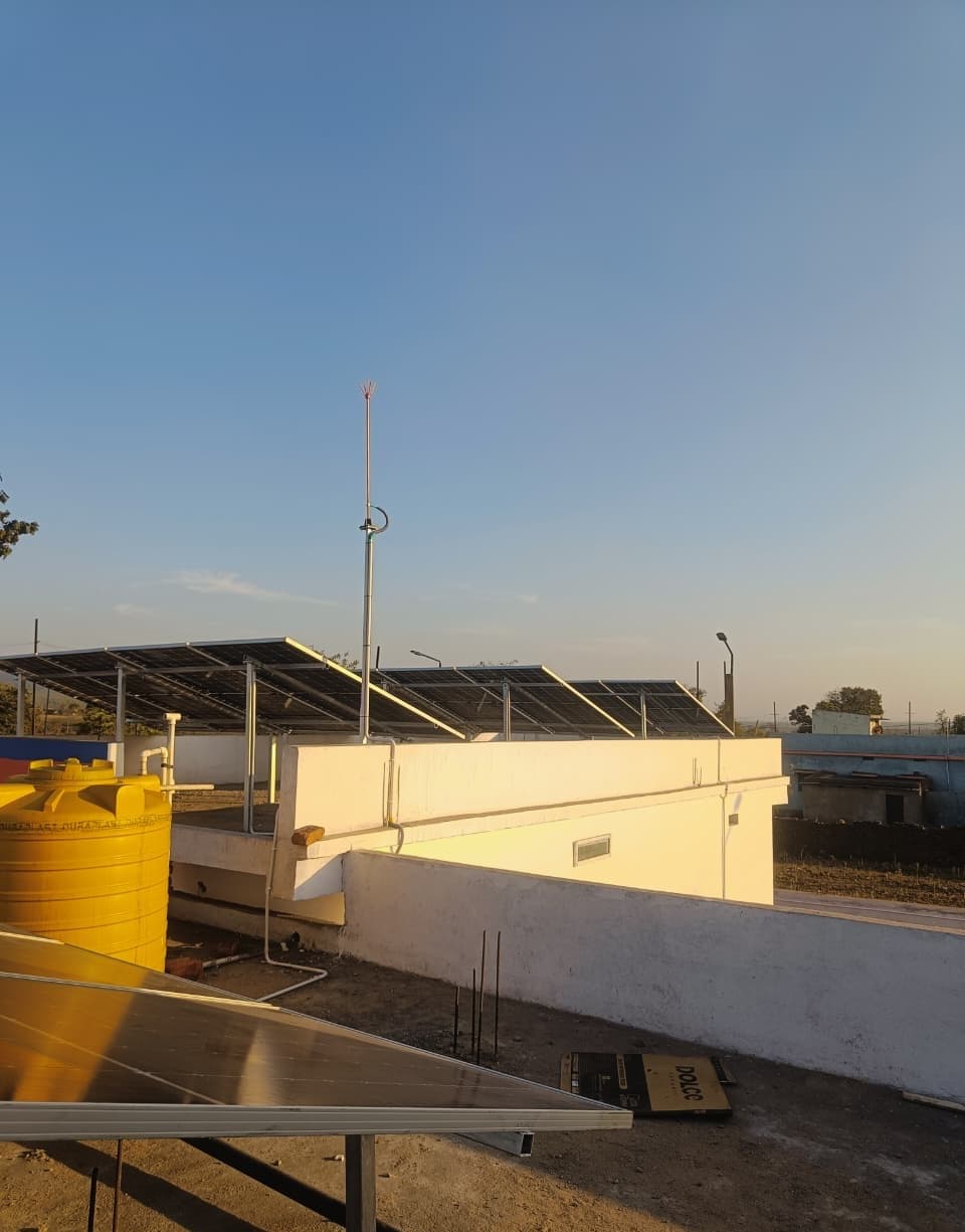 Solar installation project photo 1