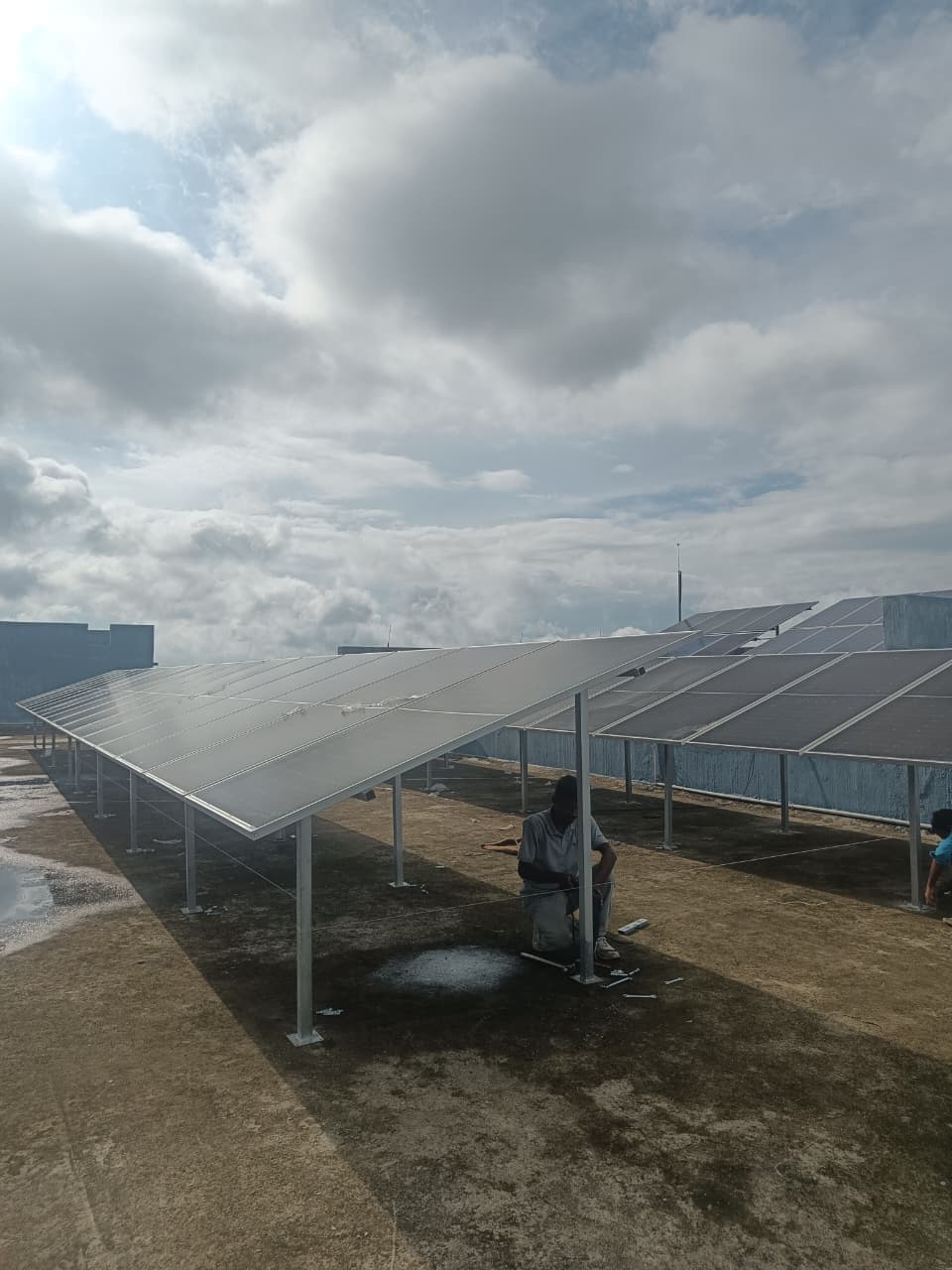 Solar installation project photo 19