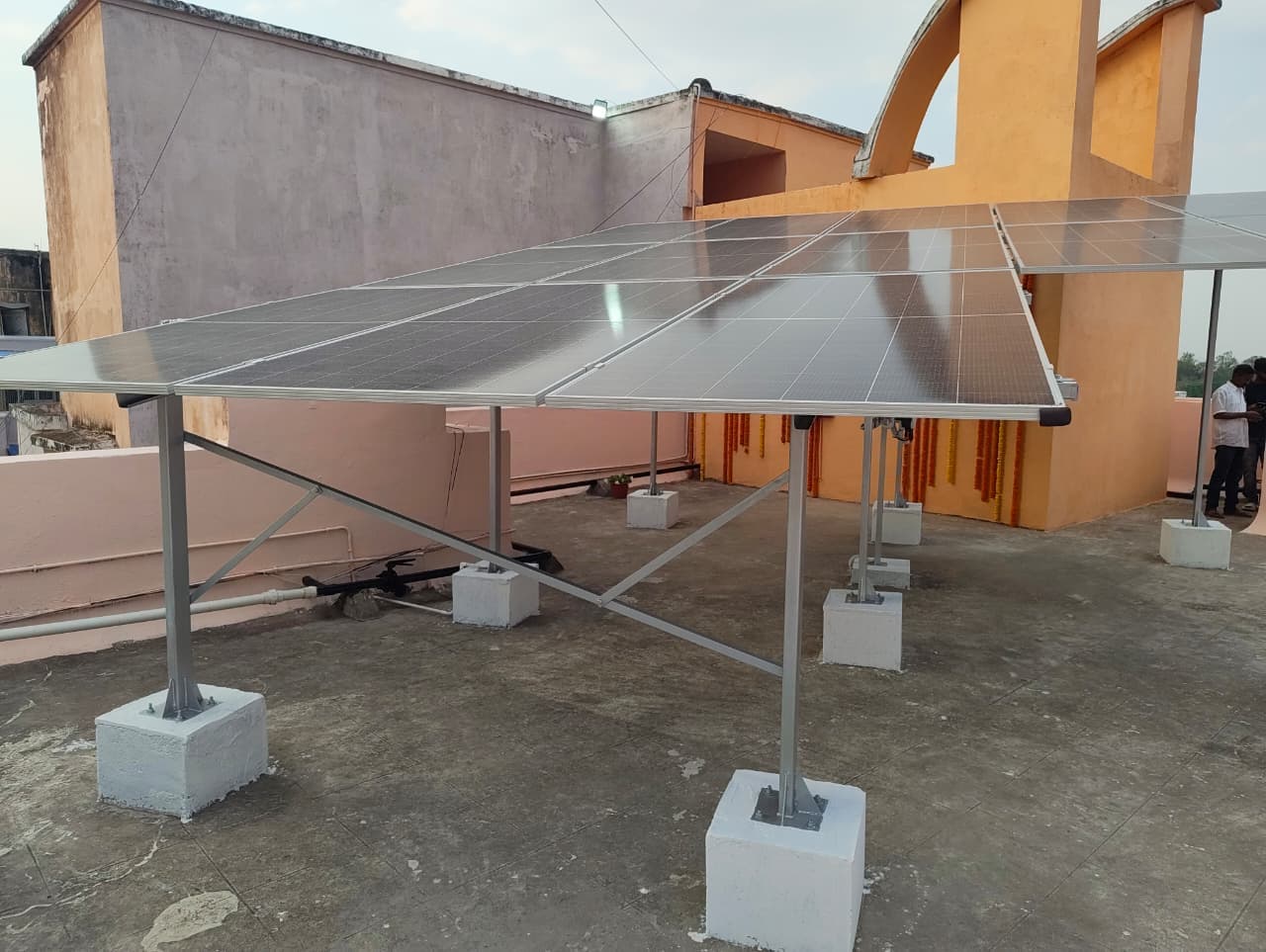 Solar installation project photo 7